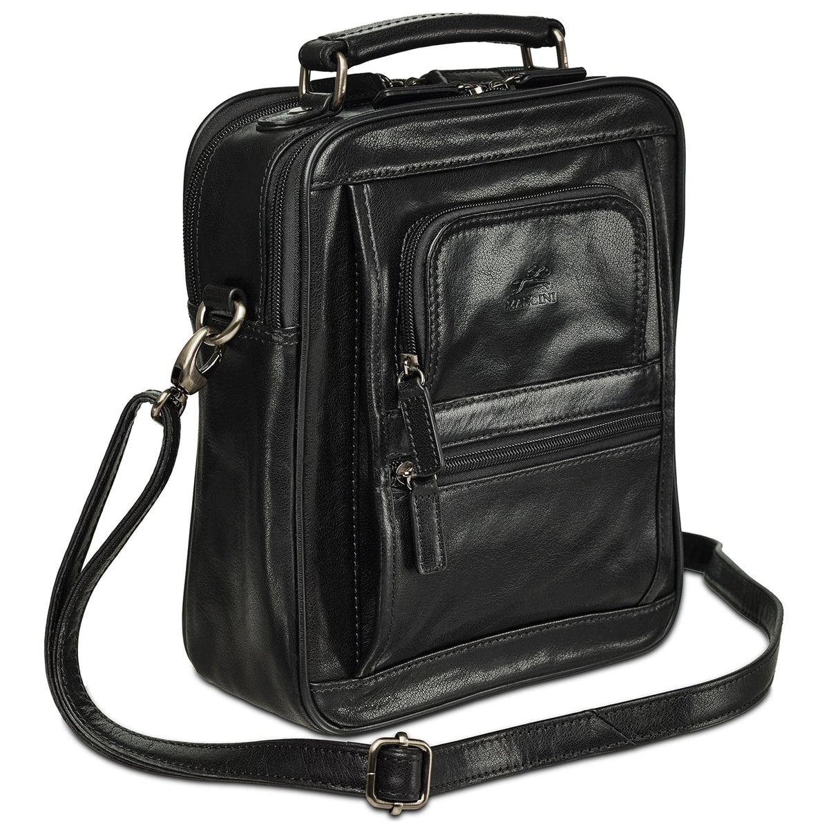 Mancini Arizona Double Compartment Unisex Bag