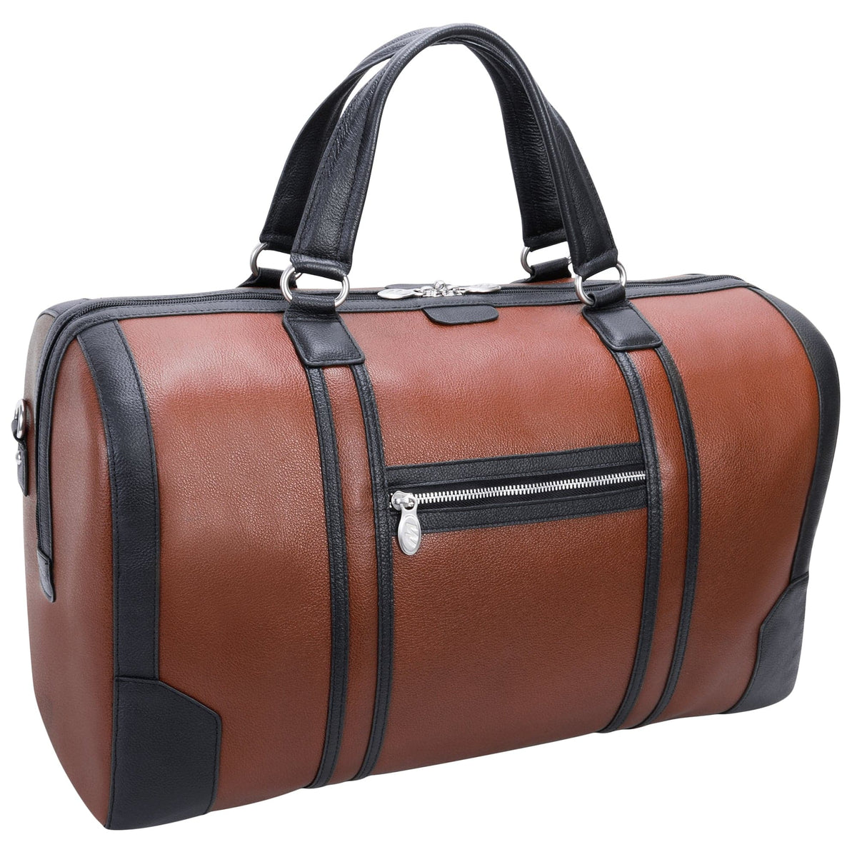 McKlein U Series Kinzie 20" Two-Tone Tablet Carry-All Leather Duffel Bag