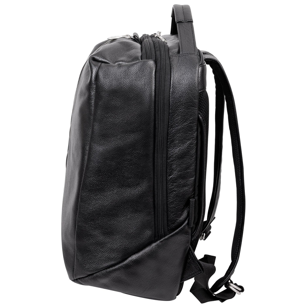 McKlein U Series South Shore 17" Carry-All Laptop and Tablet Overnight Leather Backpack