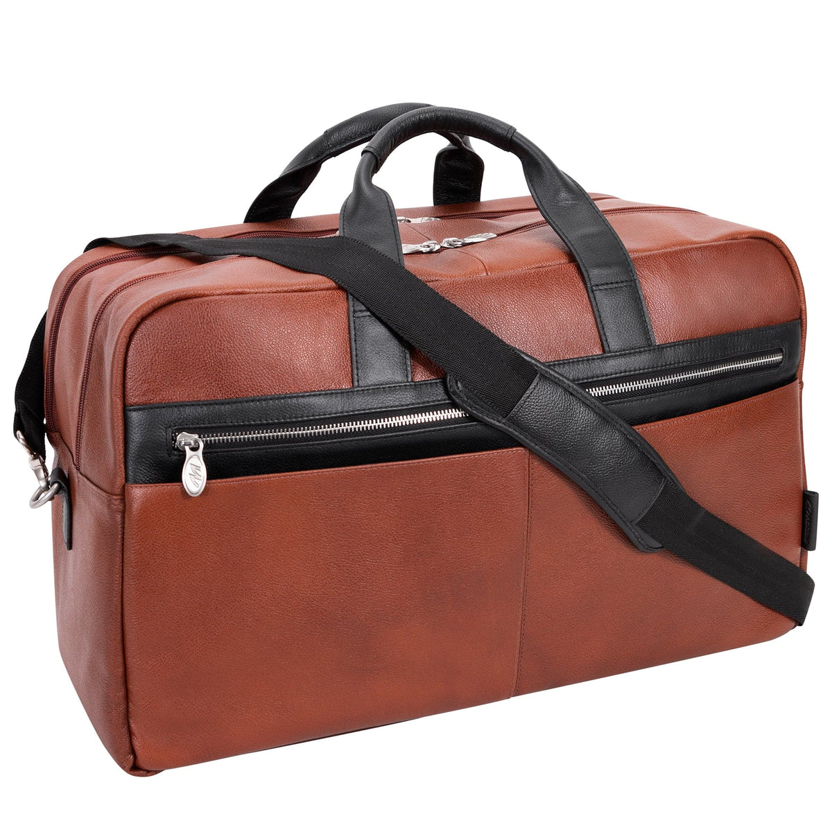 McKlein U Series Wellington 21" Two-Tone Dual-Compartment Laptop and Tablet Carry-All Duffel Bag