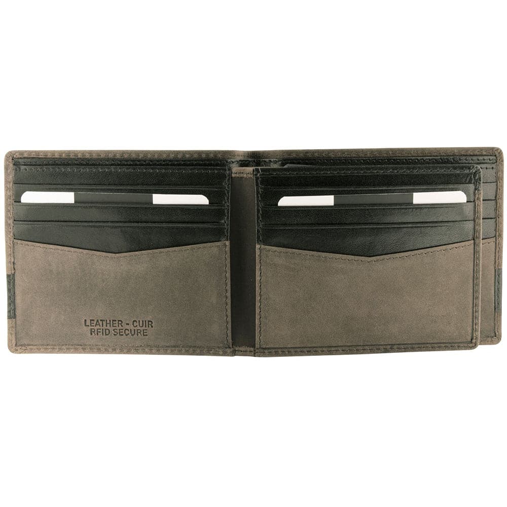 Mancini RFID Secure Men's Center Wing Wallet