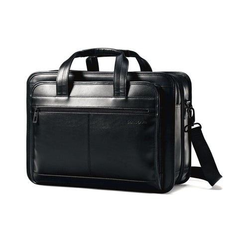 Samsonite Leather Business Cases Expandable Leather Business Case