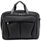 McKlein USA Pearson 17" Nylon Expandable Double Compartment Laptop Briefcase