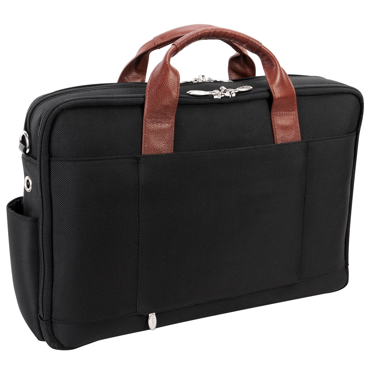 McKlein U Series Southport 17" Two-Tone Dual-Compartment Laptop and Tablet Nylon Briefcase