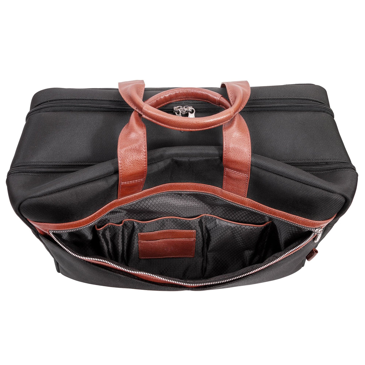 McKlein U Series Wellington 21" Two-tone Dual-Compartment Laptop and Tablet Carry-All Nylon Duffel Bag