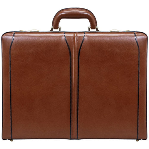 McKlein USA Lawson 3.5"  Leather Attache Briefcase