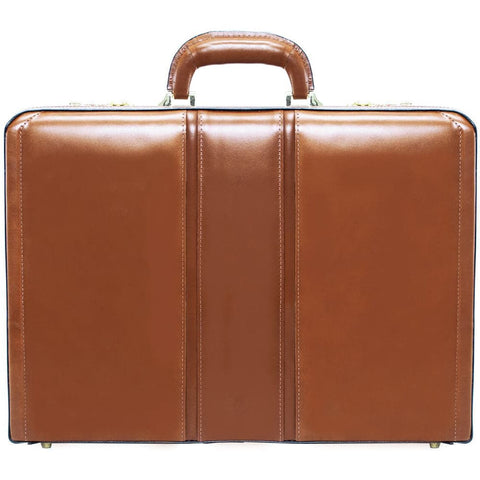 McKlein USA Coughlin 4.5" Leather Expandable Attache Briefcase