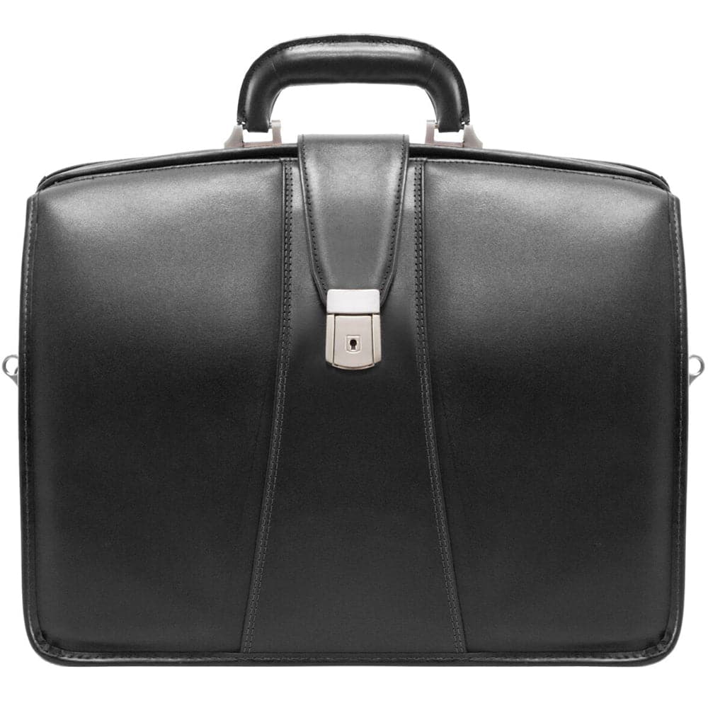 McKlein USA Harrison 15.6" Leather Partners Laptop Briefcase 
