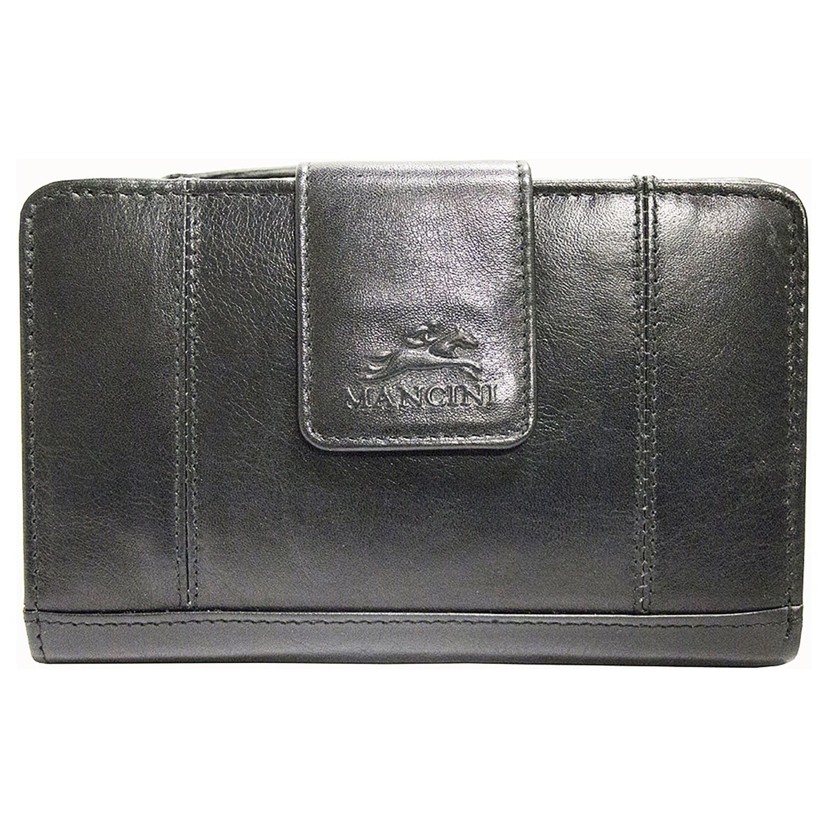 Mancini Casablanca RFID Medium Clutch Wallet