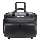 McKlein USA Bowery 15" Leather Wheeled Laptop Briefcase