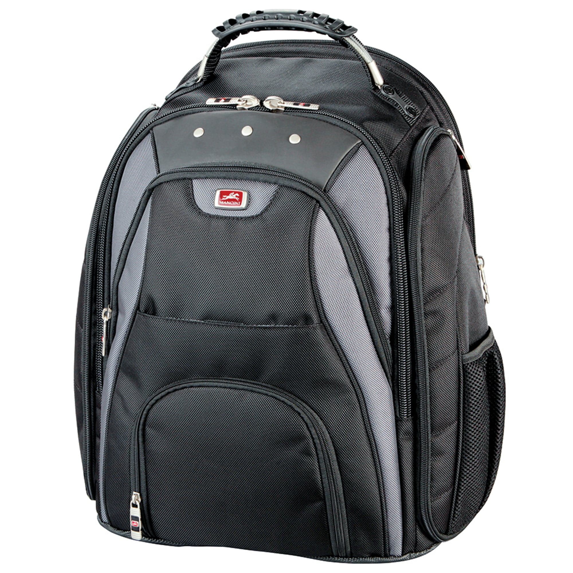 Mancini Biztech Backpack For 17" Laptop Computer