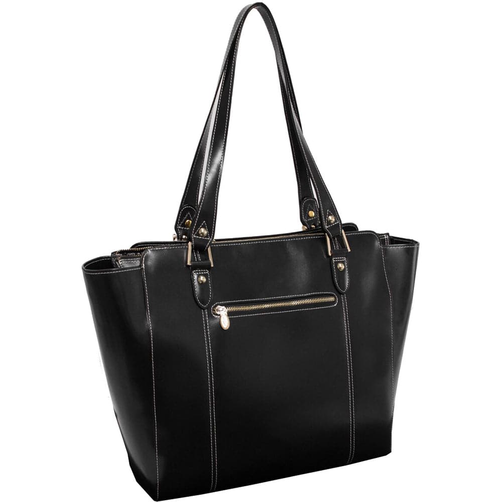 McKlein USA Alicia Leather Ladies Tote Bag with Tablet Pocket