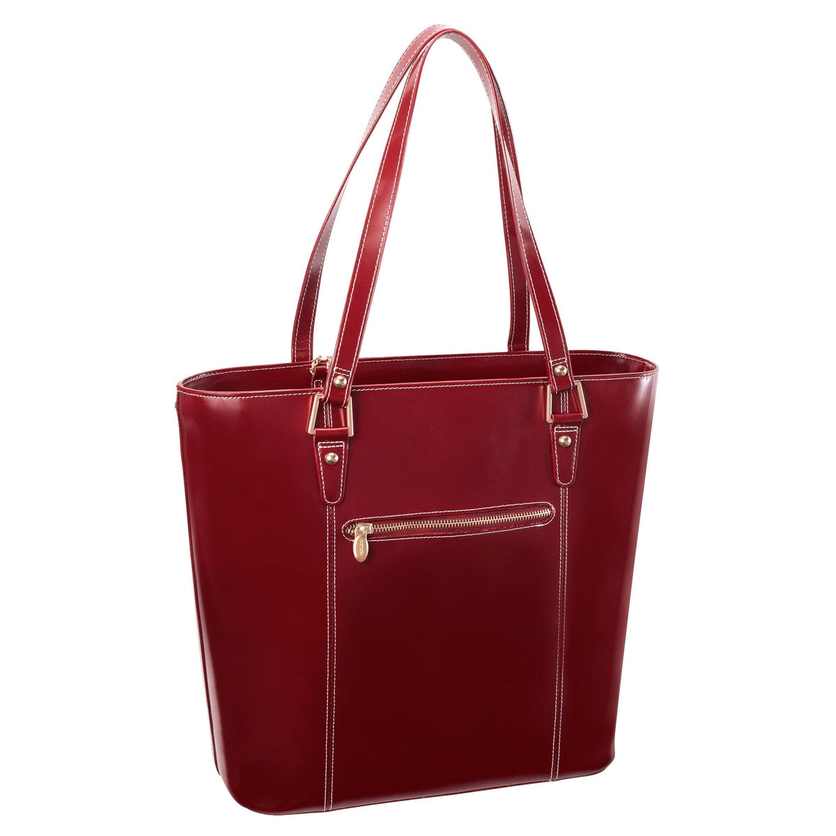 McKlein USA Cristina Leather Tote Bag with Tablet Pocket 9754
