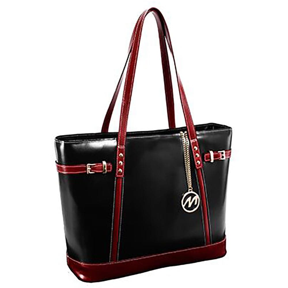 McKlein USA Serafina Leather Tote Bag with Tablet Pocket