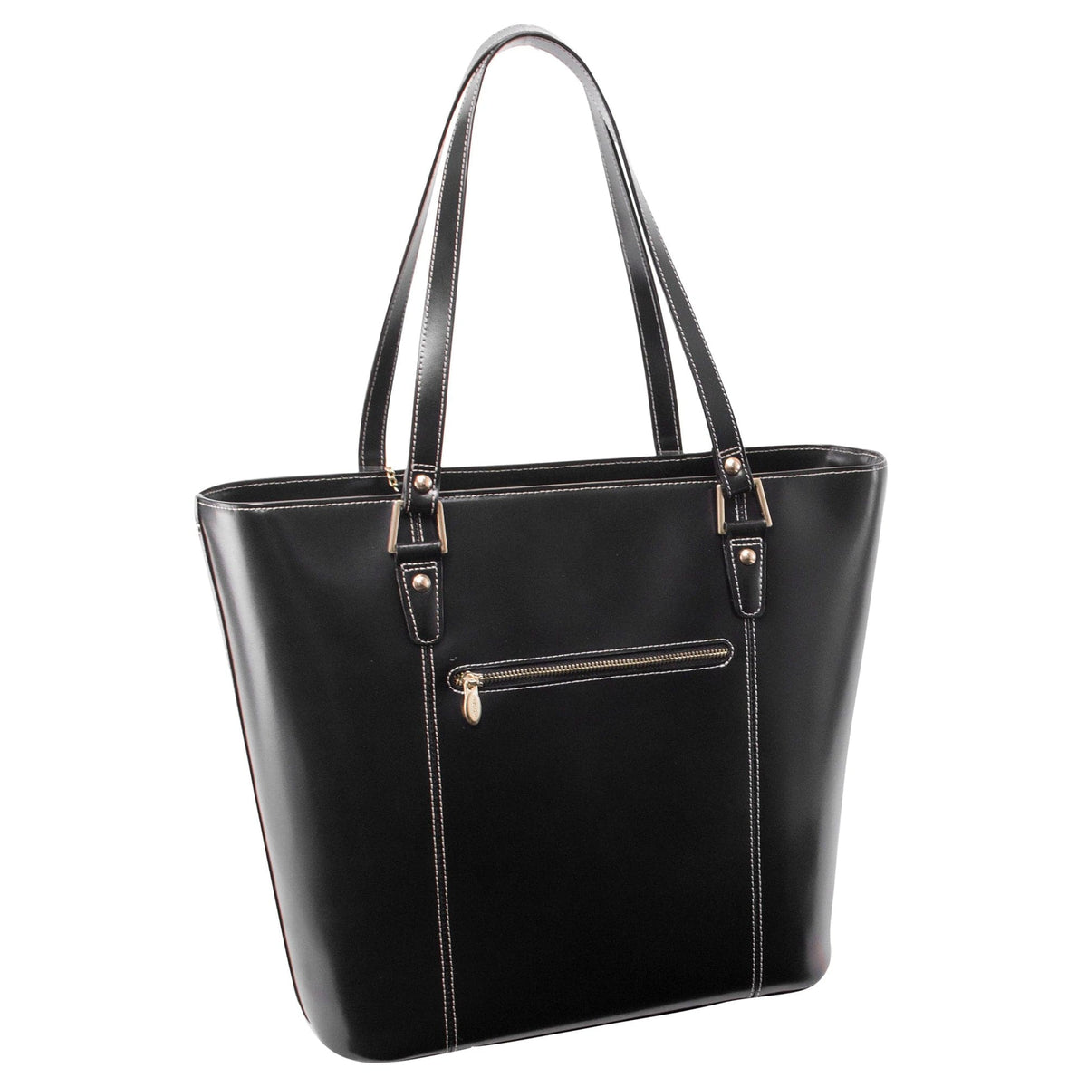 McKlein USA Deva Leather Tote Bag with Tablet Pocket
