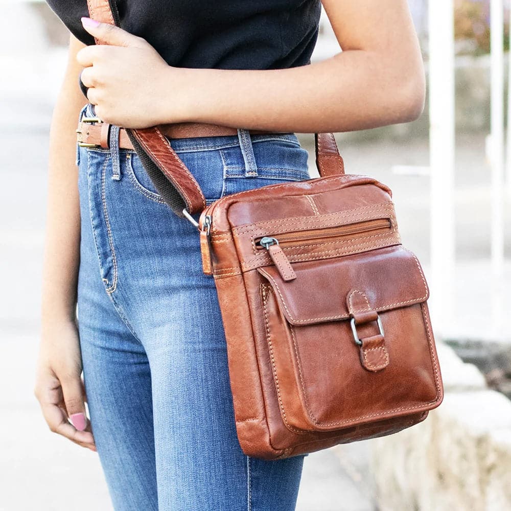 Jack Georges Voyager Slim Crossbody Bag – bagdUp
