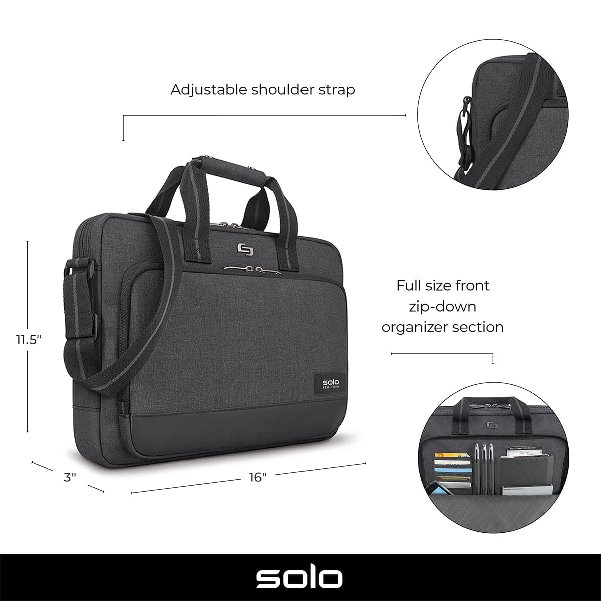 Solo Downtown Astor Slim Brief