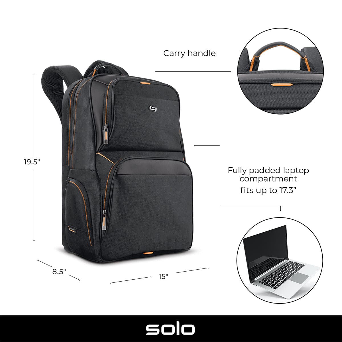 Solo Everyday Urban Backpack