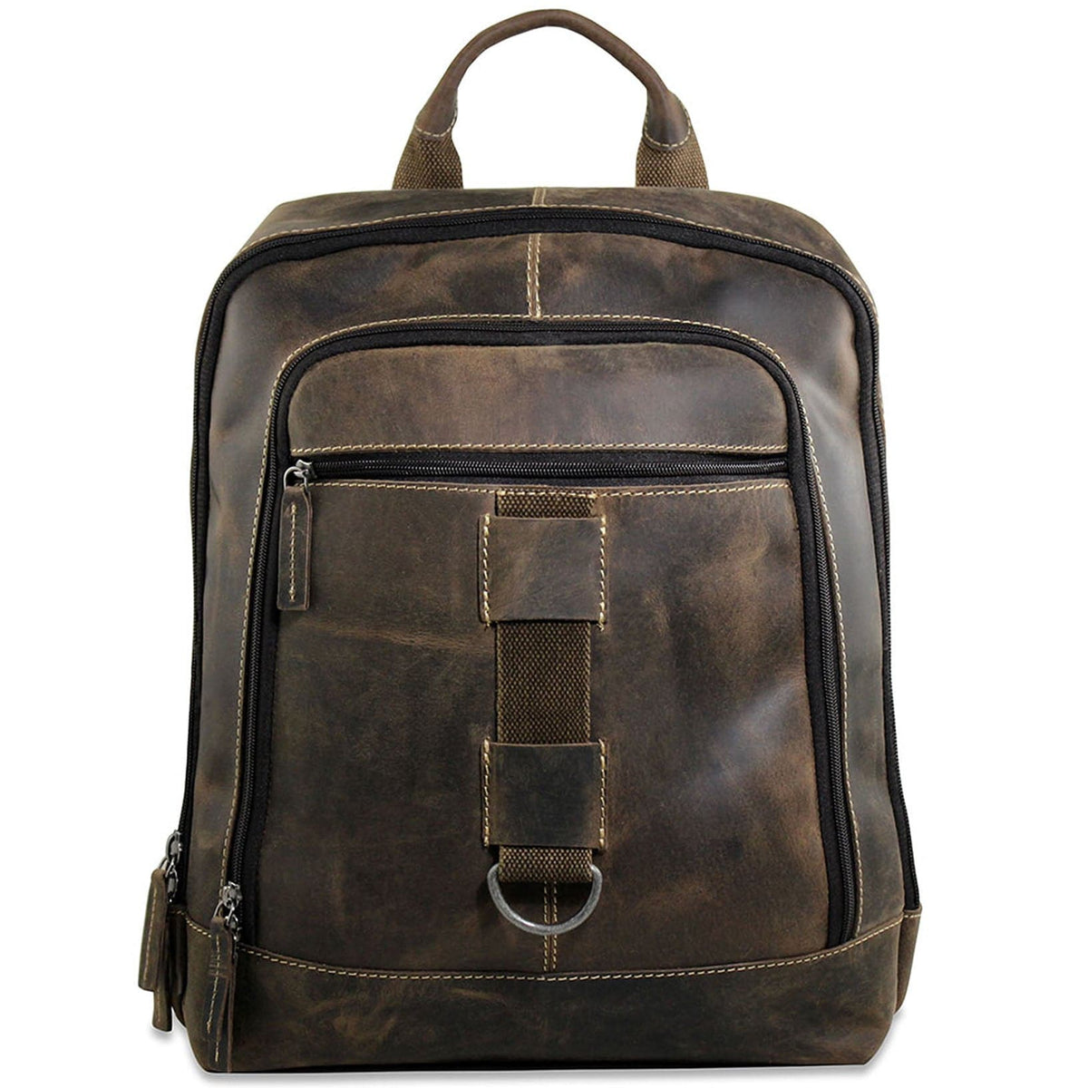 Jack Georges Arizona Leather Laptop Backpack