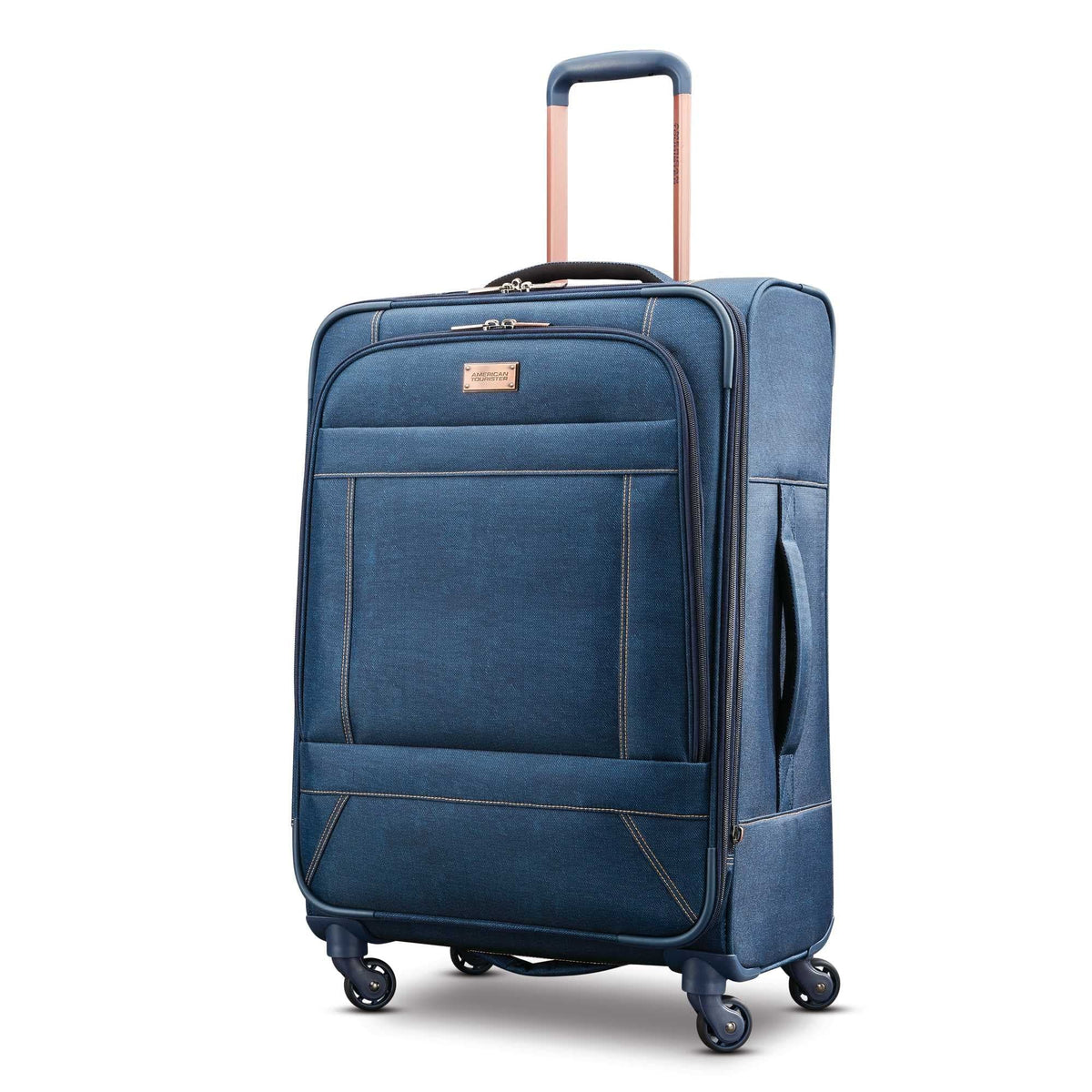 American Tourister Belle Voyage 25 Spinner Luggage Blue Denim
