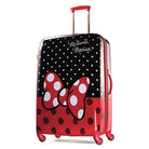 American Tourister Disney Hardside 28 Spinner Luggage Minnie Mouse Red Bow