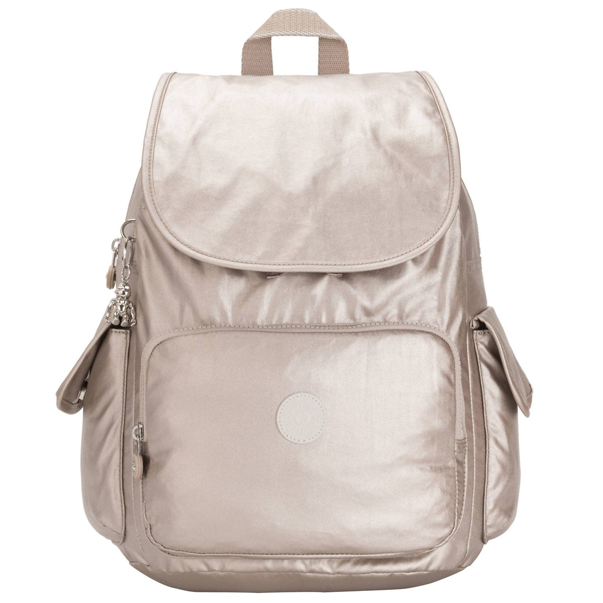 Metallic Gold Kipling Backpack - Compact Everyday Bag Seoul Small Metallic Tablet Backpack main image 2
