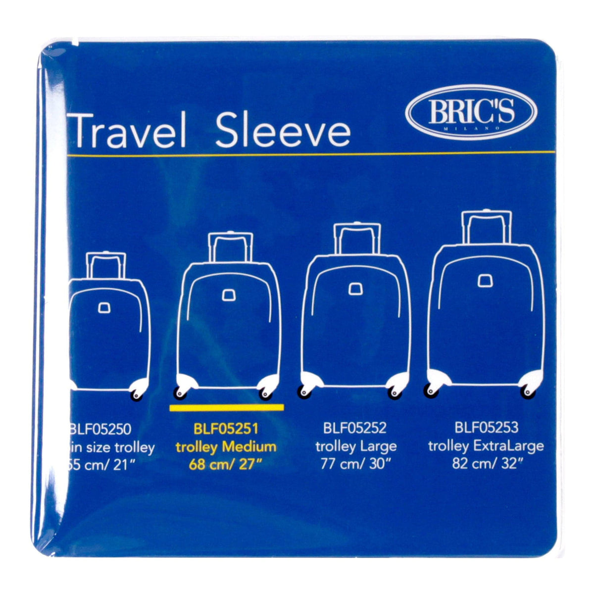 Bric's 26" Spinner Luggage Transparent Cover