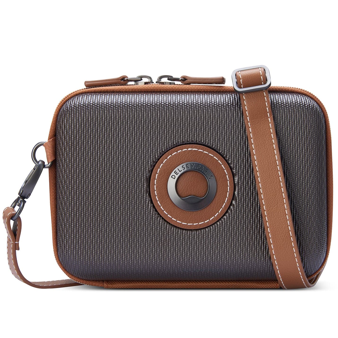 現行/未使用✨ エルメジルドゼニア エアポッズケース ディアスキン ブラック Delsey Chatelet Air 2.0 Cross-Body Bag – bagdUp