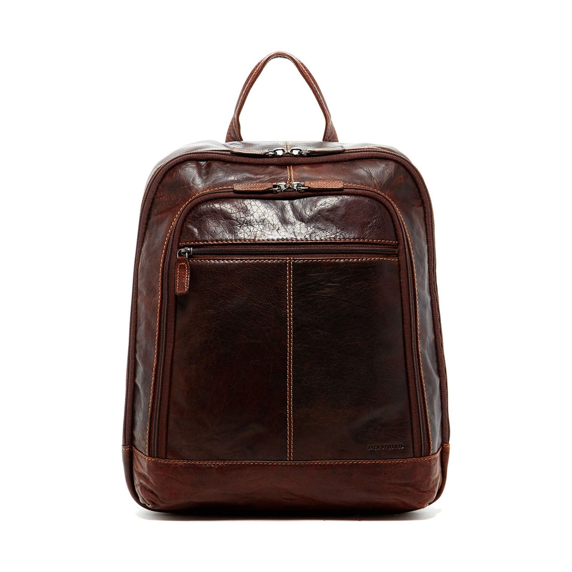Jack Georges Voyager Professional Leather Laptop Backpack – bagdUp