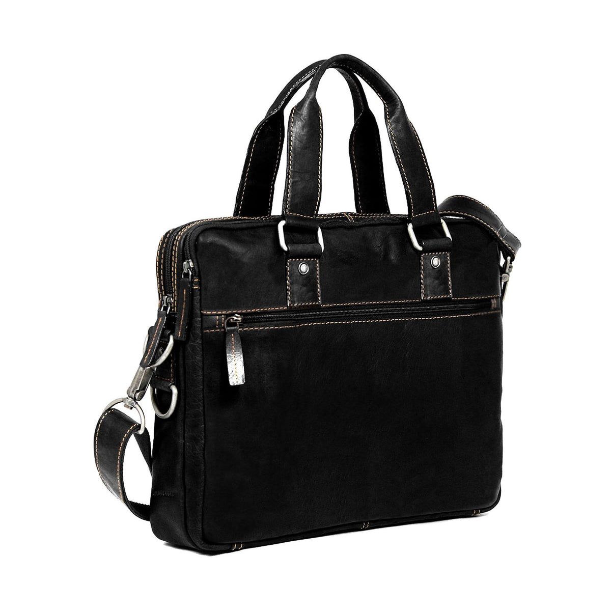 Jack Georges Voyager Professional Zippered Briefcase Bag