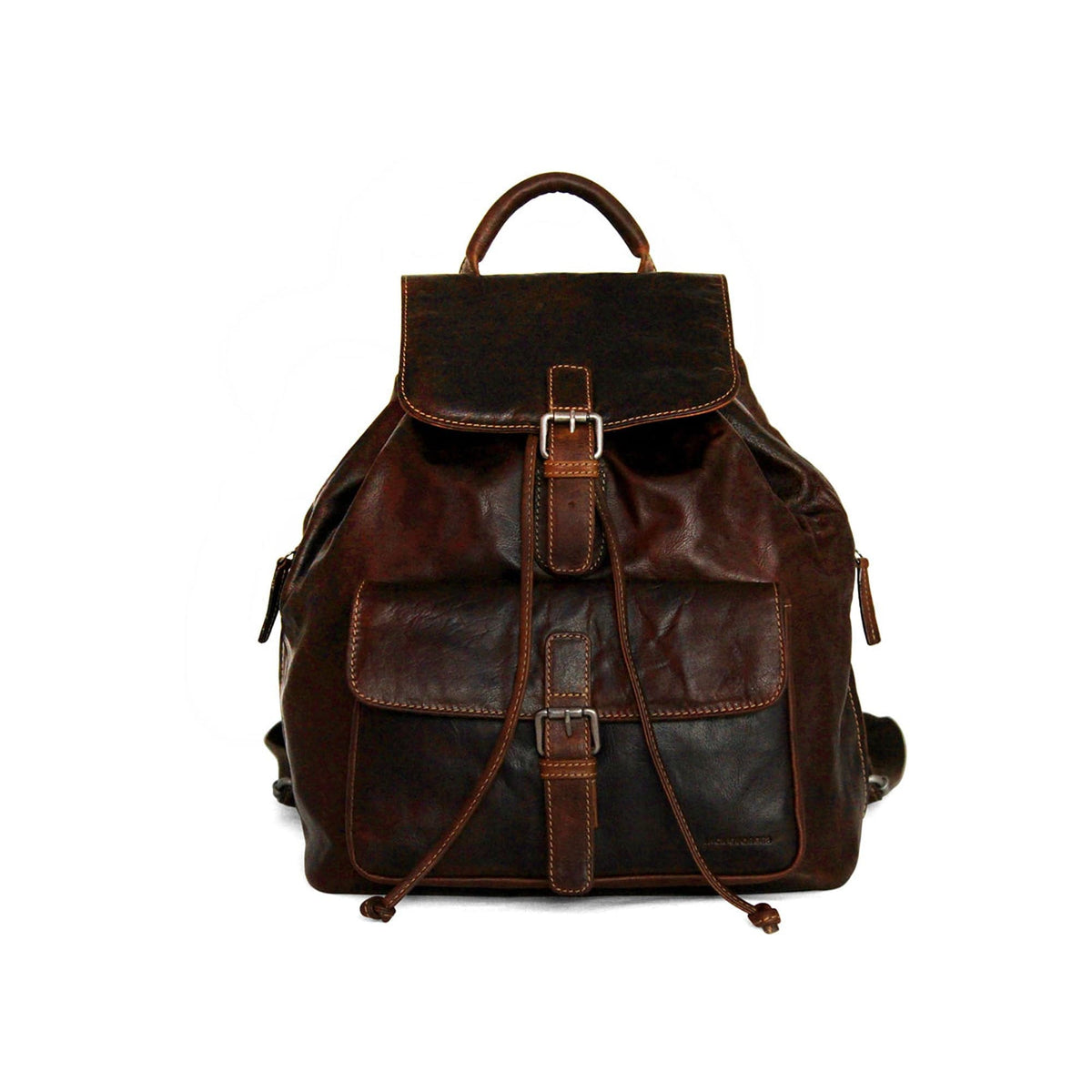Jack Georges voyager backpack Jack Georges Leather Backpack  main image 2