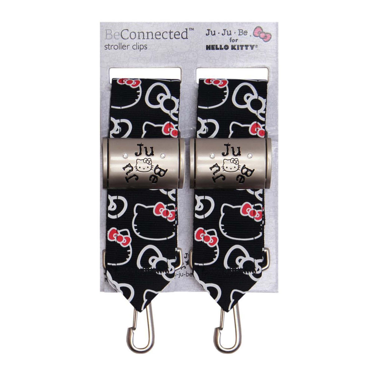 Ju-Ju-Be Hello Kitty Be Connected Diaper Bag Stroller Clips