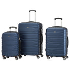 Mancini San Marino Lightweight 3 Piece Spinner Luggage Set