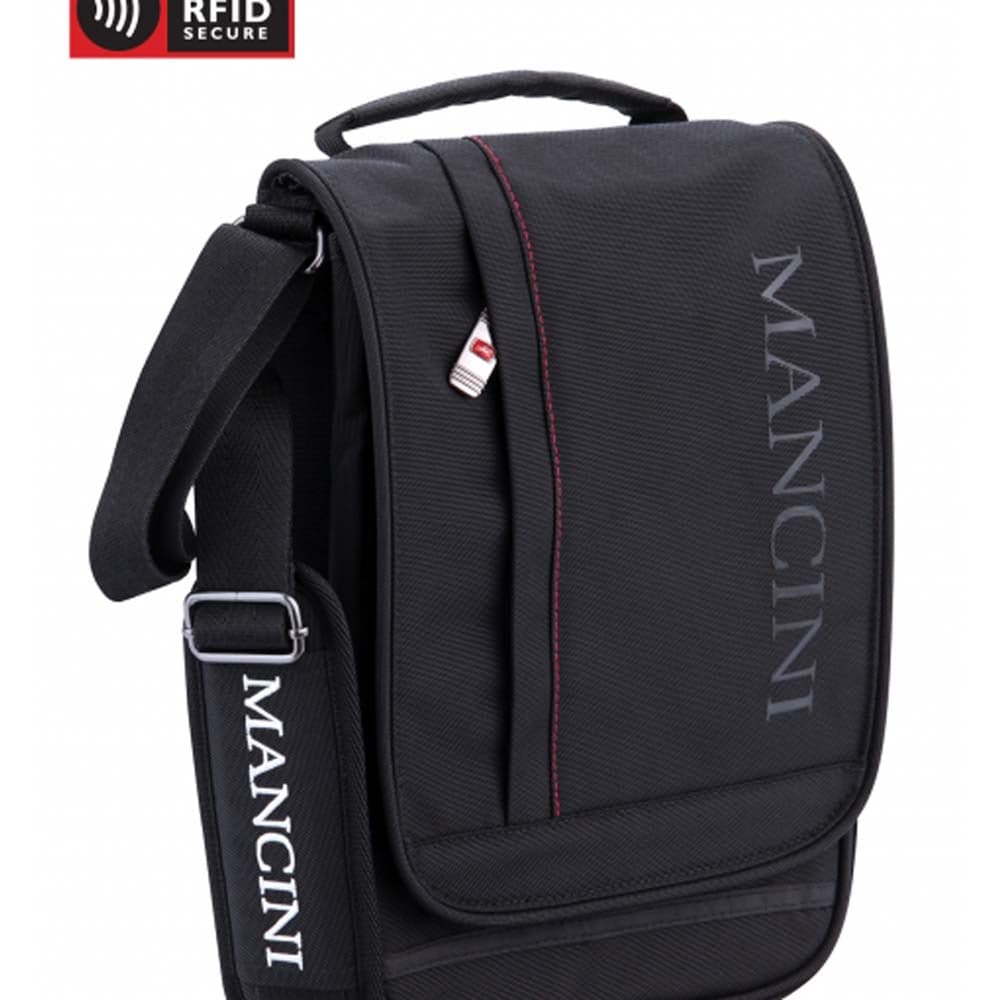 Mancini Biztech Messenger Style Unisex Bag For Tablet/ E-Reader