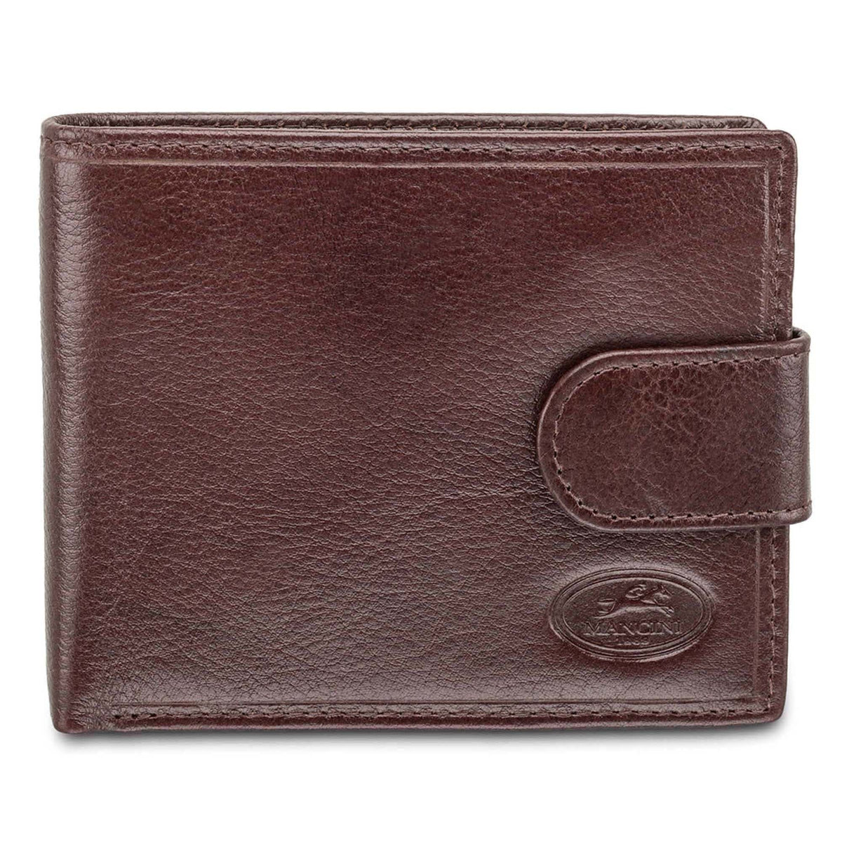 Mancini Deluxe Men's Wallet With Coin Pocket