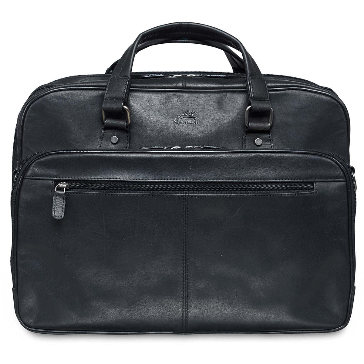 Mancini Buffalo Expandable Double Compartment 15.6" for Laptop /Tablet Briefcase