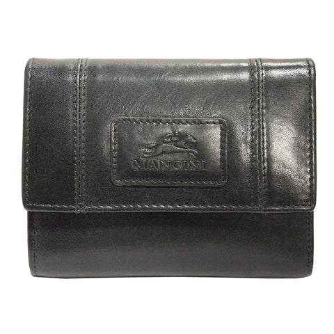 Mancini Casablanca Ladie's RFID Secure Small Clutch Wallet