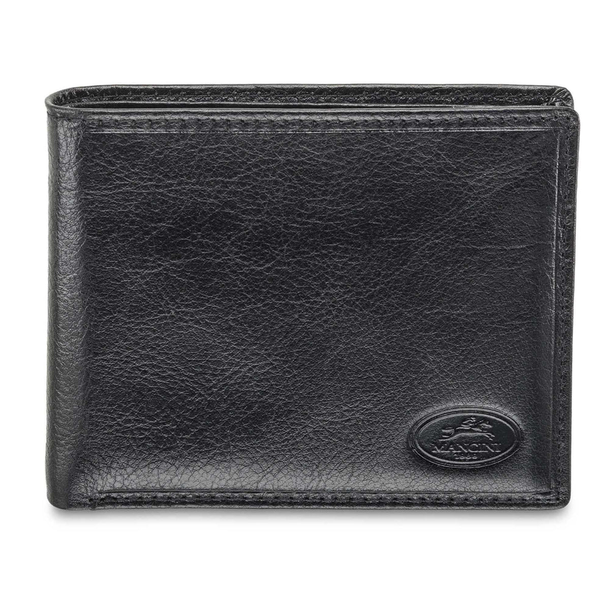 Mancini Equestrian-2 Men's RFID Secure Billfold with Removable Passcase