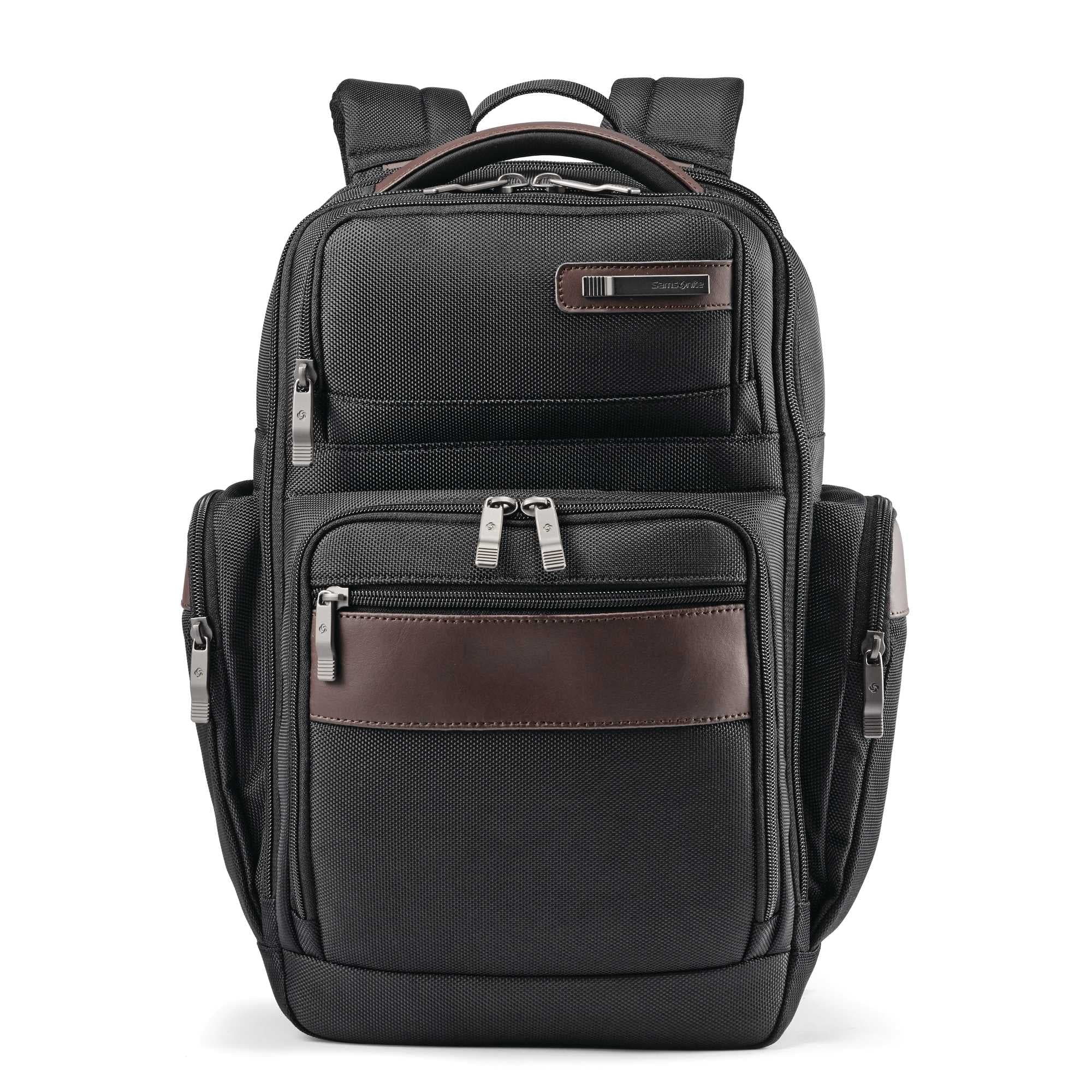 Samsonite Kombi 4 Square Backpack Black Brown