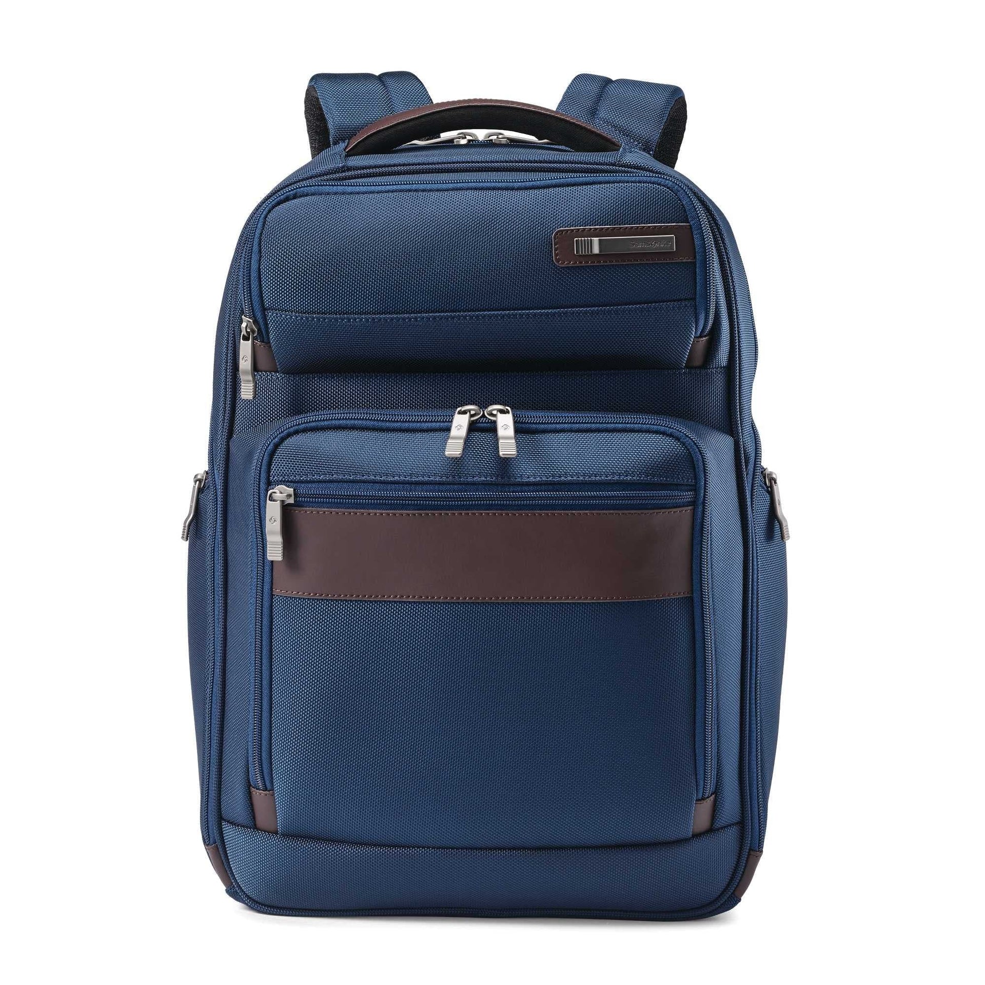 Samsonite Kombi 4 スクエアバックパック ブラック/ブラウン Samsonite Kombi Small Backpack Black/Brown 92313 – Square Luggage