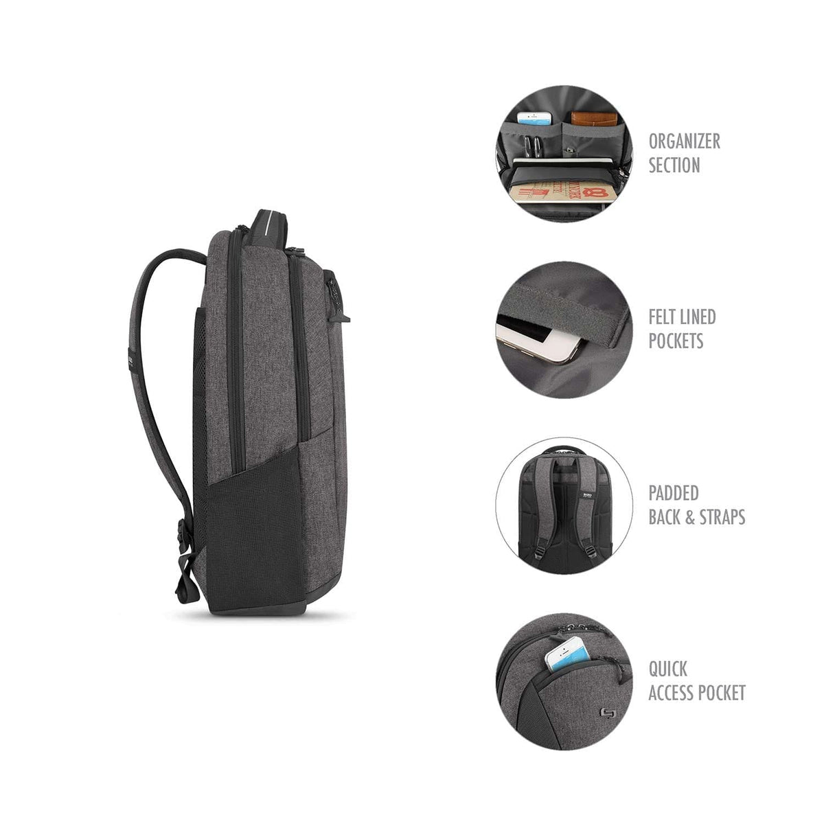 Solo Nomad Navigate Laptop Backpack