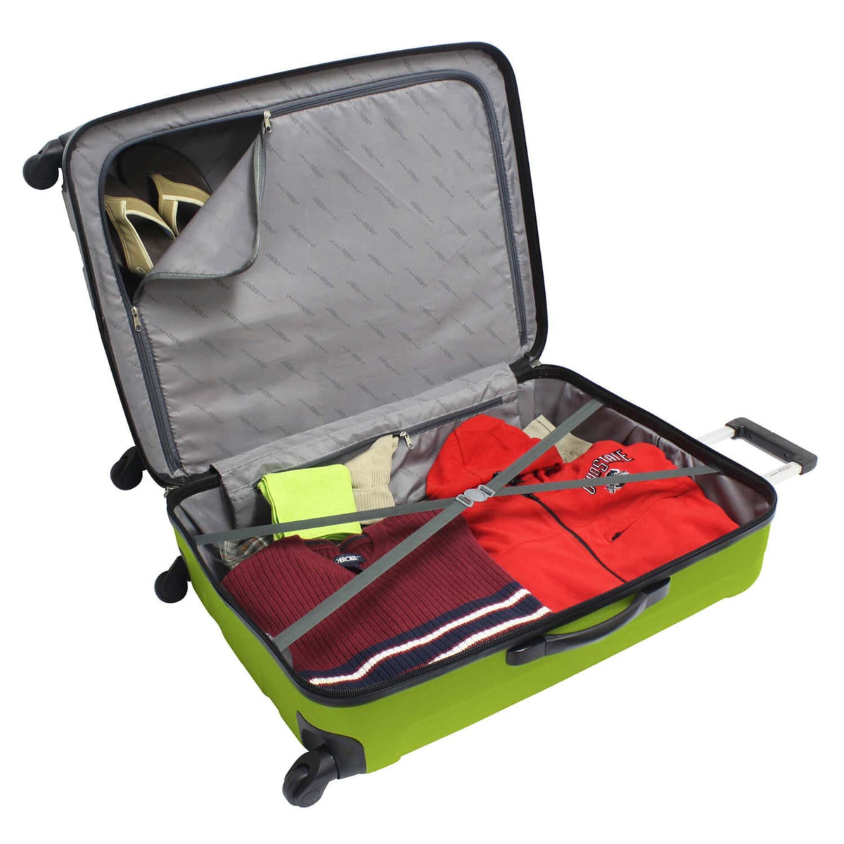 Travelers Choice 25" Rome Lightweight Hardshell Luggage