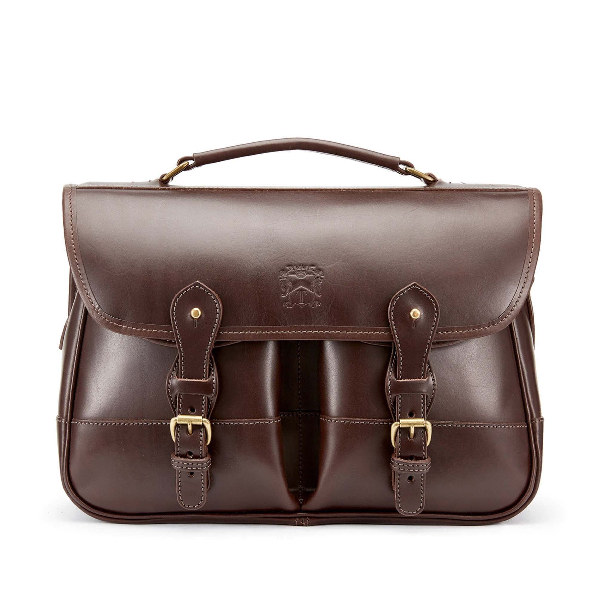 Tusting Clipper Leather Satchel Bag – bagdUp