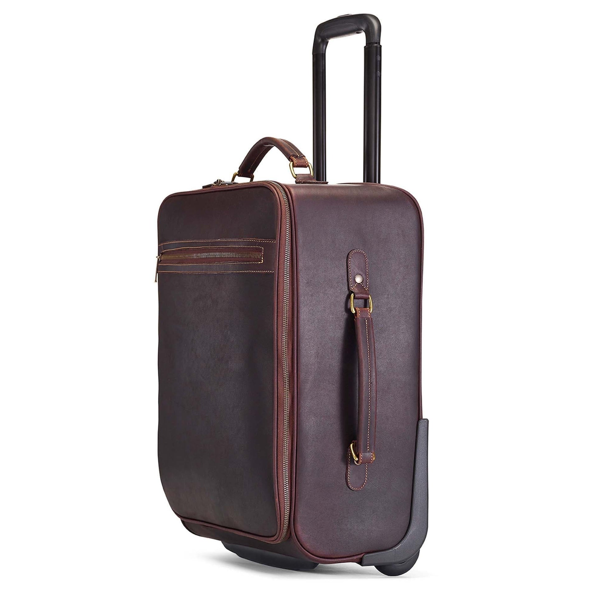 Tusting Leather Shuttle Cabin Bag – bagdUp