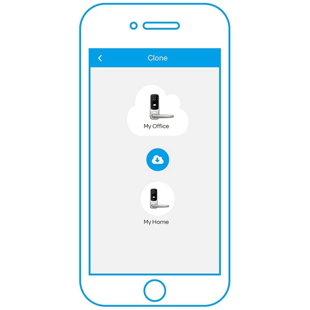 Ultraloq3 fingerprint and touchscreen smart lock with bluetooth version