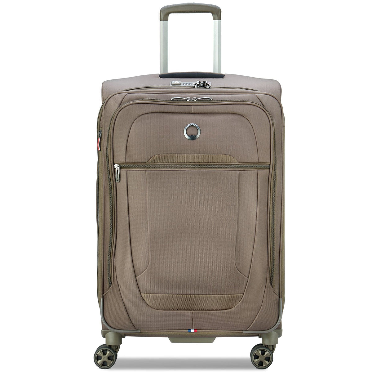 Delsey Helium DLX Checked Expandable Spinner- 25" Medium
