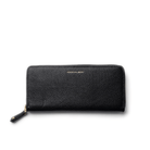 Hook & Albert Women's  Leather Zip-Around Wallet 